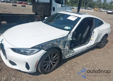 2021 BMW 430I xDrive z USA, uszkodzony, nr VIN WBA73AP02MCG09449